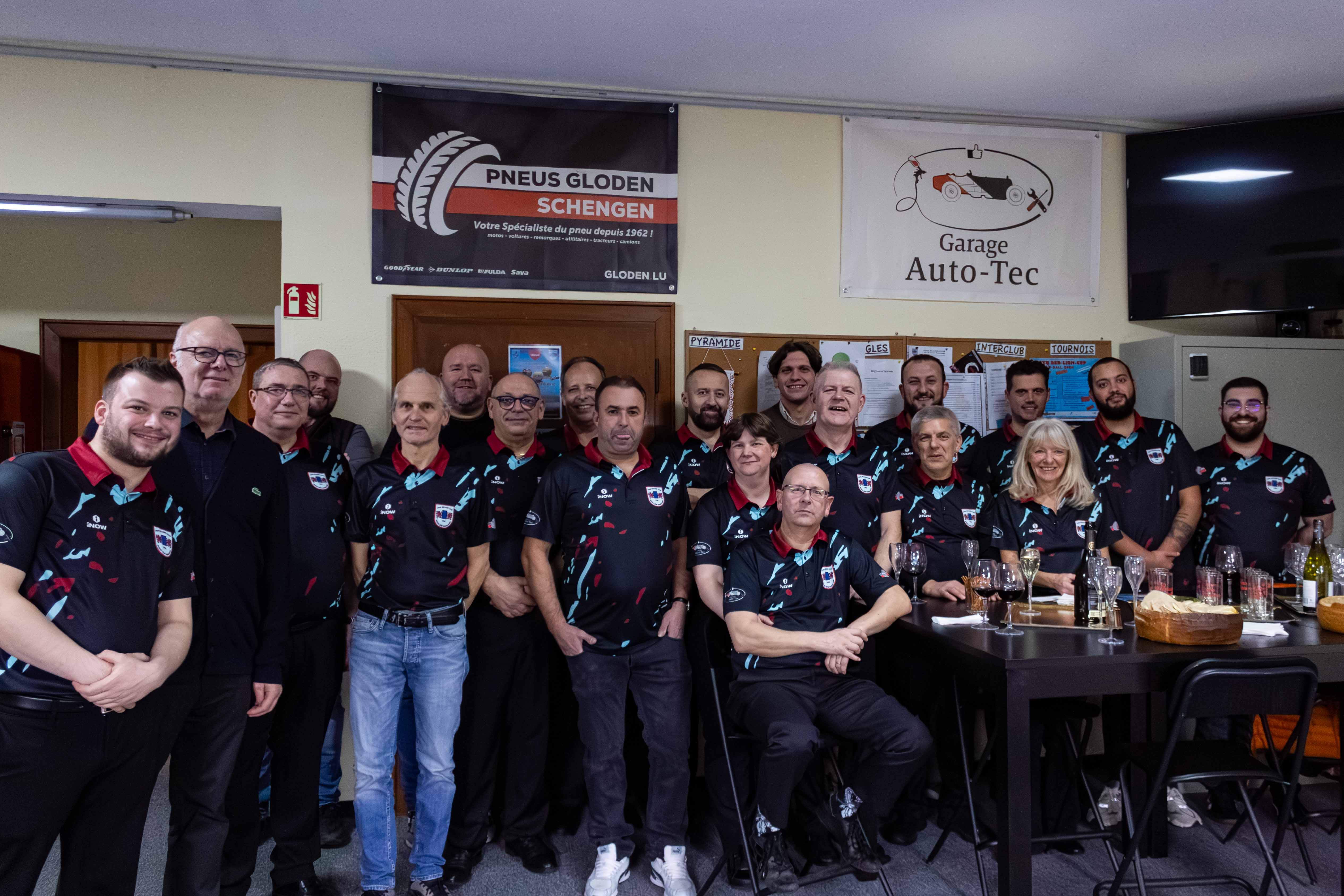 Inauguration des nouvelles tables au PBC Roude Léiw Rëmeleng